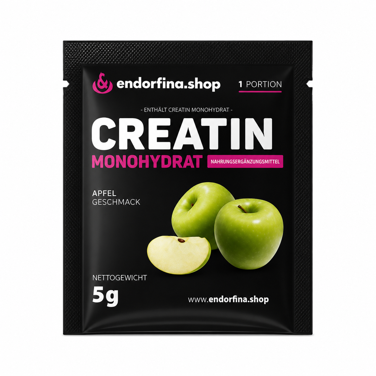Creatin monohydrate Apfel 5 g