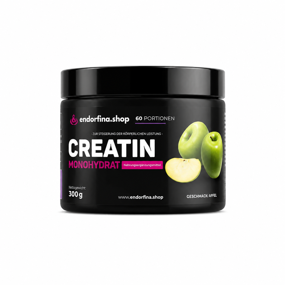 Creatin monohydrate Apfel 300 g
